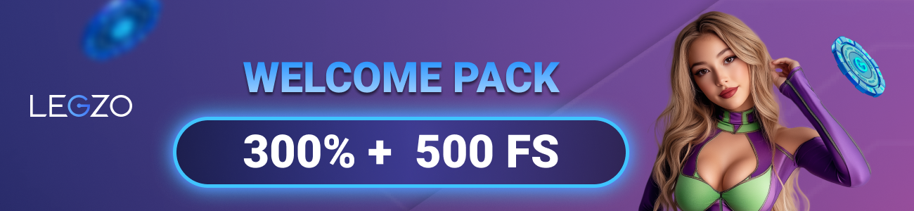 Бонус на депозит от Legzo