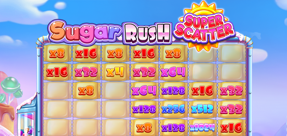 Слот Sugar Rush Super Scatter от Прагматик